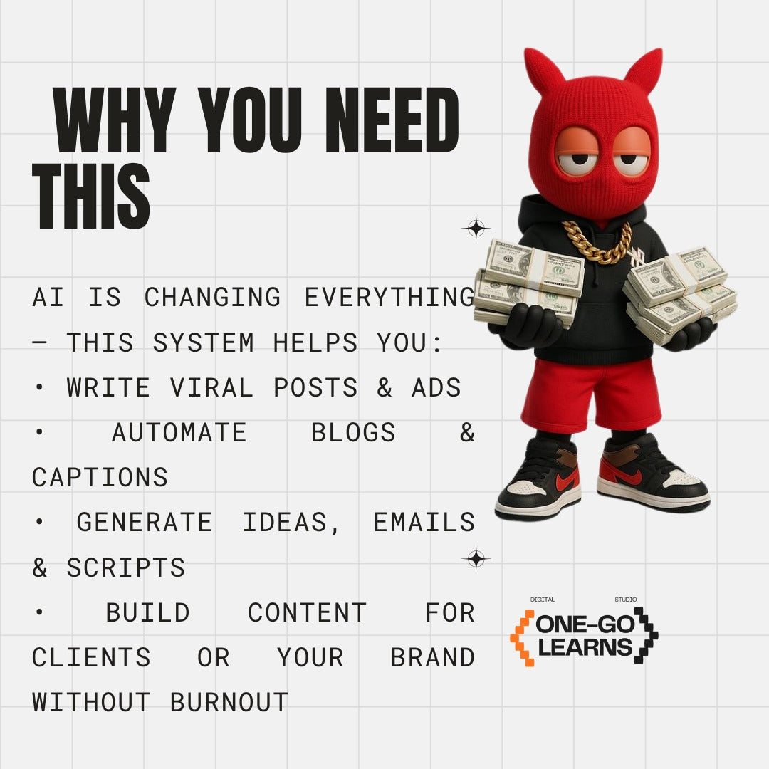 AI Mastery 2025 – 100 000 ChatGPT Prompts + Video Course to Create Content 10× Faster & Earn Online